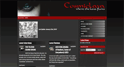 Desktop Screenshot of cosmiclava.com